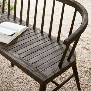 Bancs de jardin Urban Street Rest Commercial Bancs de parc public pas cher Vert Solide Teck Bois Style Extérieur Emballage Moderne - Product Image 5