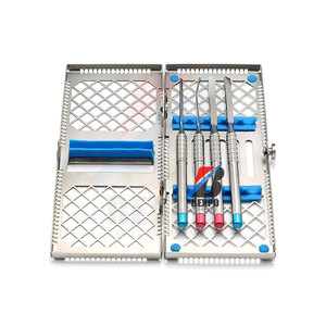 Kit de cincel Dental Bone Ridge con instrumentos de casete de acero inoxidable Manual - Product Image 6