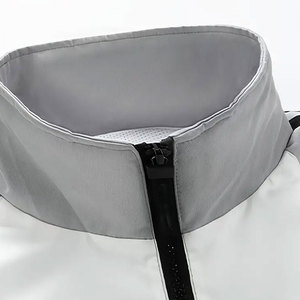 Chaqueta cortavientos con capucha de lona para hombre, transpirable, de secado rápido, Anti-UV, protección solar, logotipo frontal de moda para exteriores - Product Image 3