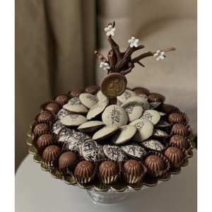 Fantástico diseño para decoración del hogar, mesa, Chocolate cuenco para servir, soporte para postres, venta al por mayor, cuenco redondo de Metal Premium para Chocolate - Product Image 4