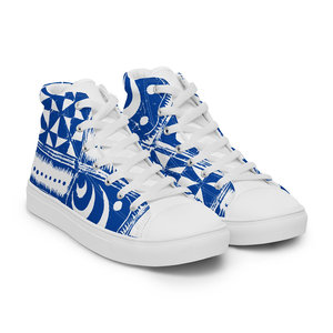 Scarpe da passeggio in tela alta alta da donna Abebe Royal con chiusura a Slip leggera e traspirante in gomma EVA per l'estate - Product Image 4