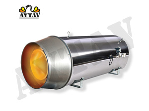 Calentador de Aire a Gas Natural 120V de Acero Inoxidable AYTAV para Calefacción de Gallineros, Equipo de Incubación de Ahorro Energético AYTAV - Product Image 2