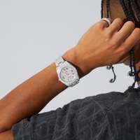 Montre en quartz et moissanite, 42 mm, acier inoxydable, cadran serti de diamants, montre de luxe pour homme, montre de mode