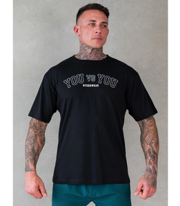 T-shirt de sport en coton 180g OEM ODM pour homme, haut de sport unisexe, 100% coton, coupe musclée - Product Image 6