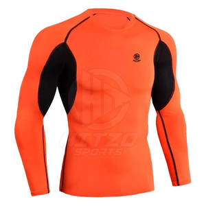 เสื้อรัดรูปแขนยาวสำหรับฟิตเนสเสื้อรัดรูป - Product Image 3