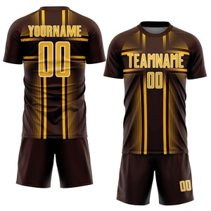 Nuevo Uniforme de Fútbol Transpirable para Hombre, Conjunto Personalizado para Equipo, Jersey y Pantalones Cortos Ligeros para Partidos - Product Image 1