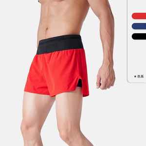 กางเกงขาสั้นเล่นกีฬาของผู้ชายกางเกงขาสั้นเล่นยิมแห้งเร็วระบายอากาศขนาดกลางทึบทำจากผ้าสแปนเด็กซ์โพลีเอสเตอร์ส่งตรงจากโรงงาน - Product Image 6