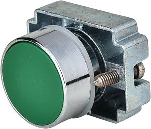 Interrupteur à bouton-poussoir autobloquant en laiton/acier inoxydable IP65, commande 1NO/2NO 1NO1NC, marche-arrêt, 220V max, 24V max, 3A max, courant, 16mm - Product Image 3