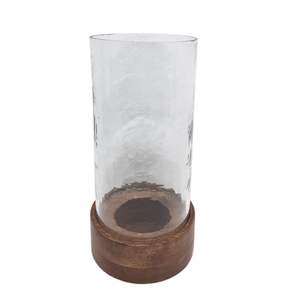 Bougeoir décoratif en métal/ouragan de grande taille pour la maison de table Style moderne fait à la main personnalisé - Product Image 3