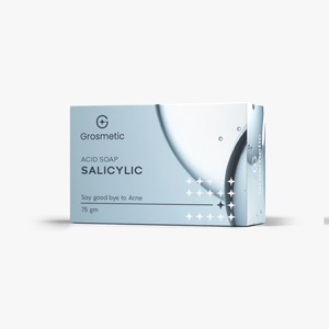 GIRNAR 100%, jabón salicílico natural orgánico, limpiador facial blanqueador e iluminador - Product Image 1