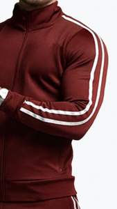 Ensemble de survêtement de sport pour hommes en gros, survêtement d'entraînement, survêtement personnalisé, pantalon de survêtement, ensemble deux pièces - Product Image 2