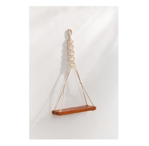 Suspension murale en macramé, 100% coton, nouveau, fait à la main, indienne, Boho, vente en gros - Product Image 3