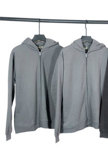 เสื้อฮู้ดซิปผู้ชายแบบย้อมสีเอซิด สกรีนโลโก้ตามสั่ง ขายดี ดีไซน์ใหม่ ผลิตในปากีสถาน - Product Image 5