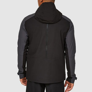 Chaqueta Cortavientos de Invierno para Hombre de Alta Calidad con Capucha y Botones, Impermeable, con Logotipo Personalizado, Precio al por Mayor 2025 - Product Image 2