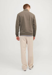 Suéter Clásico de Media Cremallera para Hombre, Estilo Urbano, Logotipo Personalizado al por Mayor, Sudadera con Cierre de 1/4, Sudadera Térmica con Cierre de Cremallera para Hombre - Product Image 2