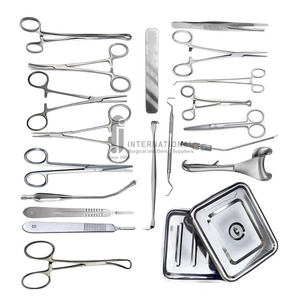Vente chaude Premium 39 pièces obstétrique gynécologie Instruments chirurgicaux ensemble boîte en acier allemand inoxydable manuel Source d'alimentation CE - Product Image 1