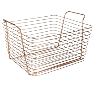Nouveauté Panier de rangement en métal fait à la main Panier de rangement en métal au design personnalisé à prix de gros - Product Image 6