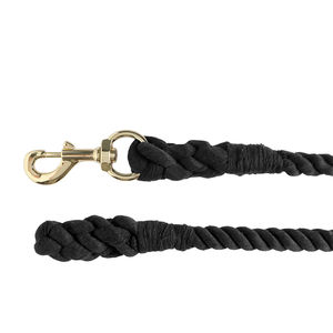 Professional High Quality Nylon Horse Riding Training Lead <b>Rope</b> <b>Black</b> Color with Good Strength Horse Cotton Lead <b>Rope</b> - Product Image 6