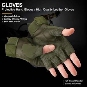 Guantes duros tácticos personalizados de alta protección para deportes al aire libre y seguridad en el trabajo pesado - Product Image 5
