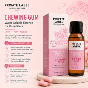 Private Label Chewing Gum Water Soluble Fragrance Essence 50ml OEM | Humidifier & Aroma <b>Diffuser</b> Fragrance | Spain EU - Product Image 3