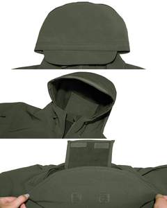Chaqueta softshell de alta calidad, impermeable, para hombre, 100% poliéster, cortavientos, para exteriores. - Product Image 3