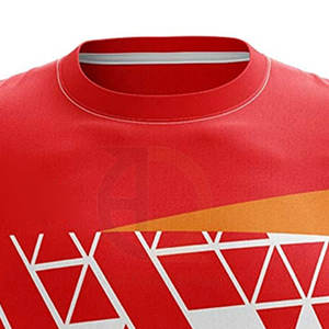 Superventas 300g Slim Fit Peso ligero Patrón sólido Sublimación Camiseta para hombres Alta calidad Tamaño adulto Diseño en blanco - Product Image 3