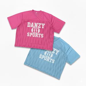 Uniformes de football américain 100 % polyester imprimés par transfert thermique, entièrement personnalisables avec broderie, respirants pour équipes - Product Image 5