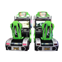 Jeux d'arcade de course de camions et voitures électroniques à monnayeur pour centre de jeux intérieur, simulateur, garantie 1 an, Creatfun à vendre