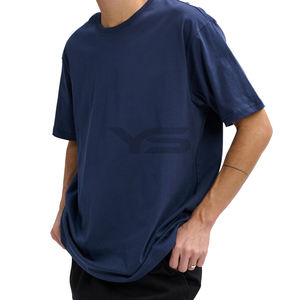 เสื้อยืดวินเทจของผู้ชายเสื้อเจอร์ซีย์โอเวอร์ไซส์แขนสั้นระบายอากาศได้ดีขนาดพิเศษ - Product Image 6