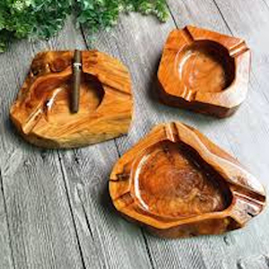 Cenicero de Madera con Forma de Bolsillo Clásico, con 4 Ranuras para Guardar Cenizas, Nuevo - Product Image 6