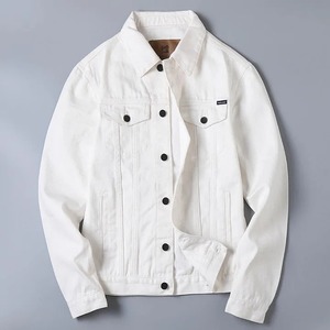 Femmes Style coréen bleu Denim manteaux printemps automne vêtements d'extérieur lâche hauts à manches longues S-3XL tout assorti imprimé Jean respirant - Product Image 5