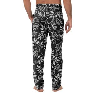 2025 nouveau pantalon pour hommes de haute qualité avec taille moyenne élastique personnalisé imprimé Streetwear conception en gros coton Polyester pantalon - Product Image 6