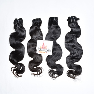 100% fabrique un traitement chimique naturel vietnamien non transformé aucune couleur de cheveux noir cuticule alignée tissage de cheveux humains - Product Image 1