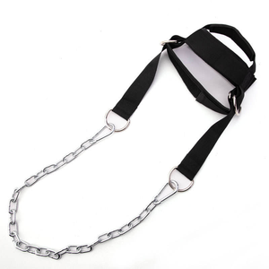 Fabricants professionnels de sangles de harnais en acier, durables, pour exercices de cou, salle de sport, fitness, musculation lourde - Product Image 4