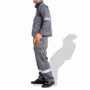 Combinaison uniforme de sécurité de construction haute visibilité Vêtements de travail imperméables robustes Combinaison de travail réfléchissante à vendre - Product Image 4
