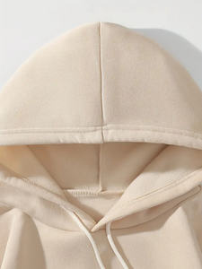 Nuevo estilo Diseño Fleece Hoodie Premium Quality Winter Women Clothing Pullover Fleece Hoodie y sudaderas - Product Image 5