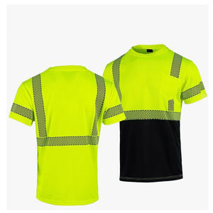 Người đàn ông của ANSI Class <span class=keywords><strong>2</strong></span> <span class=keywords><strong>Hi</strong></span> <span class=keywords><strong>VIS</strong></span> Áo Sơ Mi Ngắn Tay Áo phản quang an toàn quần áo cho công trình xây dựng <span class=keywords><strong>Hi</strong></span> khả năng <span class=keywords><strong>hi</strong></span>ển thị <span class=keywords><strong>Hi</strong></span> khả năng <span class=keywords><strong>hi</strong></span>ển thị - Product Image 2