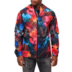 Chaqueta Cortavientos de Invierno de Alta Calidad para Hombre, Cuello Alto, Cierre de Cremallera, Servicio OEM, Transpirable, Impermeable, con Bolsillos - Product Image 1