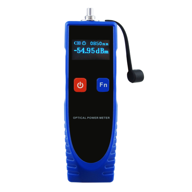 Portable Digital OPM Optical Power Meter -70 to 6dBm with 6 Optic Wave Length Fiber Optic Cable Tester (OEM)