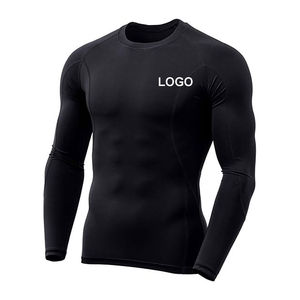 Camiseta Deportiva Transpirable para Hombre, Fabricada por OEM, Spandex/Poliéster, Impresión por Sublimación, Mangas Largas - Product Image 4