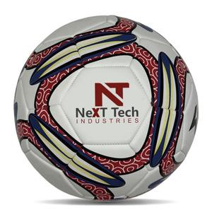 Balón de entrenamiento de fútbol de Next Tech Industries, material de PU para fines de entrenamiento con diseño personalizado y logotipo personalizado - Product Image 1