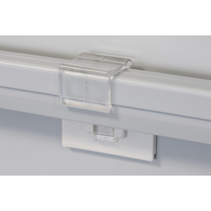 Sistema de marco para carteles - Soporte de pared de la serie 200 con clip para marco, autoadhesivo, 10 unidades / paquete. - PK - Product Image 3