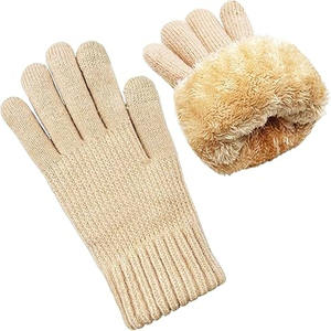 Gants d'hiver Logo personnalisé Gants de sécurité antidérapants en cuir véritable Gants de travail pour le jardin téléchargés par Dress Sports - Product Image 1