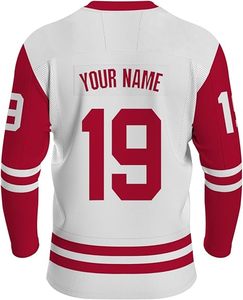 Le plus populaire concevez votre propre logo uniforme de hockey sur glace grande taille pour adulte - Product Image 2