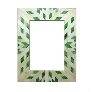 Indian Handcrafted Item Top Selling Product Resin Wood Custom Design Wholesale Price High Quality <b>Picture</b> Photo <b>Frame</b> Horn Bone - Product Image 4