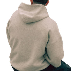 Sudadera con capucha de lana de poliéster de algodón de gran tamaño Unisex de alta calidad, ropa de calle personalizada, sudadera para hombres, sudaderas con capucha de Hip Hop - Product Image 2