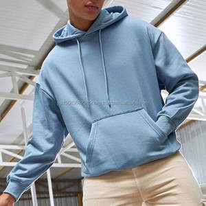 เสื้อฮู้ดซิปโอเวอร์ไซส์คุณภาพสูง ผ้าฟลีซคอตตอนเนื้อหนา ปักโลโก้ตามสั่ง เสื้อกันหนาวมีฮู้ด - Product Image 1