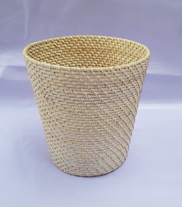 Panier à linge en rotin écologique fait à la main de haute qualité pour le rangement à la maison et l'organisation de bureau fabriqué au Vietnam - Product Image 6
