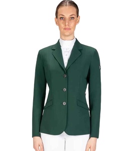 Chaqueta de Montar Azul Marino para Mujer, Poliéster y Algodón, para Salto Ecuestre, Corte Clásico, Manga Larga, Logotipo Personalizado VI-HRJ-001 - Product Image 6