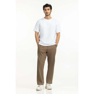 T-shirt en jersey 100% coton coupe classique avec logo brodé sur le devant, manches courtes, col rond, style décontracté, 180 g/m², écologique, OEM/ODM - Product Image 3